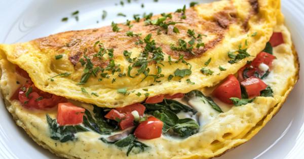 Veg omelette