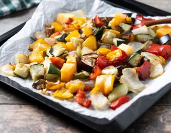 Sausage & Veggie Tray Bake
