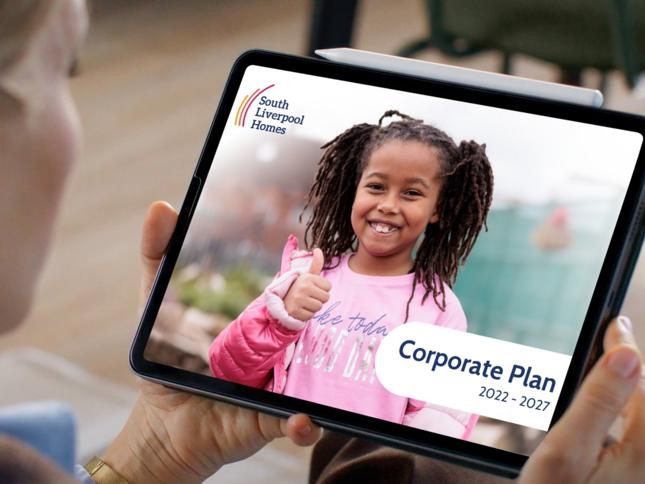 Corporate Plan Mockup Corporate Plan Mockup