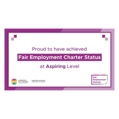 Fair employment charter aspiring logo